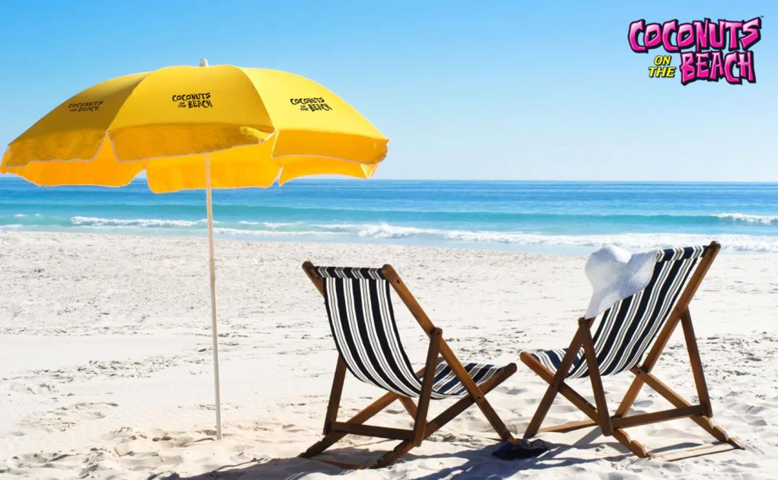 Stay Cool and Comfortable: Beach Umbrella Rentals at Coconuts on the Beach